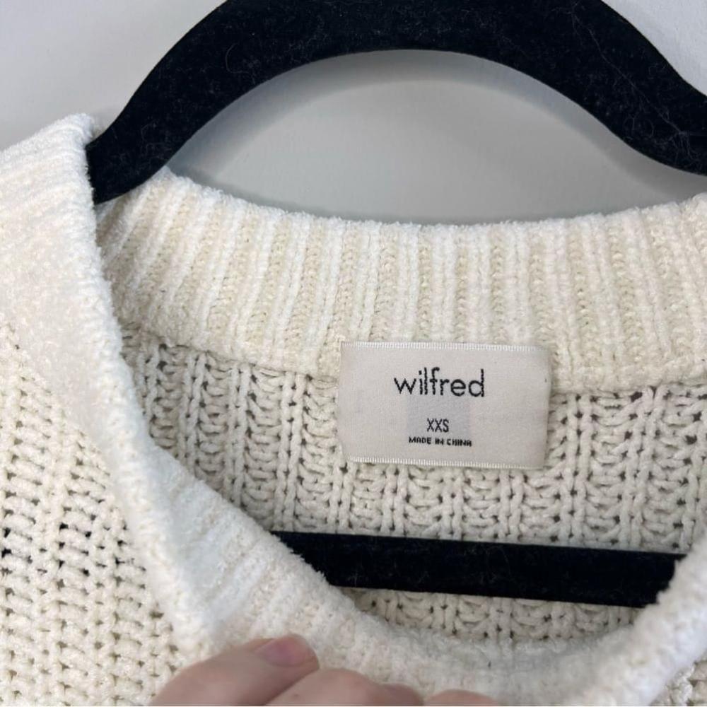 Aritzia Wilfred Essential Chenille Sweater Women’s XXS - Picture 6 of 7